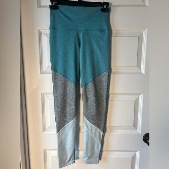Aerie chill play move color-block leggings mesh; S - Picture 1 of 6